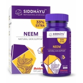 SIDDHAYU Neem Tablet | Blood Purifier Tablet 80 gm Pack Of 2