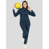 YHA Blue Fleece Solid Tracksuit - Pack of 1 - None