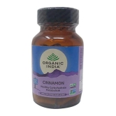 Organic India Cinnamon Capsules, 60 Pieces Bottle