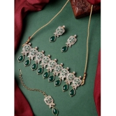 Sukkhi Green Alloy Necklace Set ( Pack of 1 ) - Green