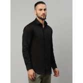 Rodamo  Men Black Slim Fit Casual Shirt