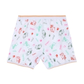 DYCA Pack of 6 Cotton Girls Bloomers ( White ) - None