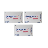 Aquasoft Syndet Bar 75g, Pack of 3