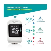 Accu-Chek Instant Blood Glucose Monitor Kit with 10 Strips, 10 Lancets and a Lancing Device for Accurate Blood Sugar Testing