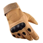 ZAYSOO Beige Nylon Mens Biker Gloves ( Pack of 1 ) - Beige