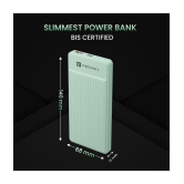 Portronics 10000 -mAh 22.5W Li-Polymer Power Bank - Green