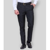 Inspire Clothing Inspiration - Black Polycotton Slim - Fit Mens Formal Pants ( Pack of 1 ) - None