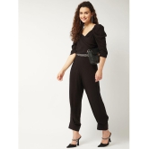 Zima Leto - Black Rayon Regular Fit Womens Jumpsuit ( Pack of 1 ) - None