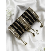 Zeneme Black Bangle Set ( Pack of 1 ) - None