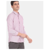 Excalibur 100 Percent Cotton Red Stripes Formal Shirt Single Pack - None