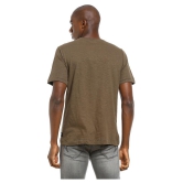 Colt Cotton Brown Solids T-Shirt Single Pack - None