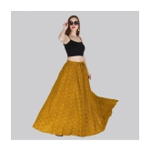 Sttoffa Yellow Cotton Womens Flared Skirt ( Pack of 1 ) - None