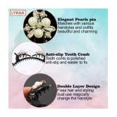 LYKAA Black Girls Hair Clip ( Pack of 2 ) - Black