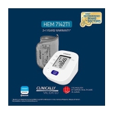 Omron HEM 7142T1 Digital Bluetooth Blood Pressure Monitor with Cuff Wrapping Guide & Intellisense Technology For Most Accurate Measurement