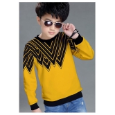 Force Boys Cotton Tshirts Yellow, Black 13-14 Years - None