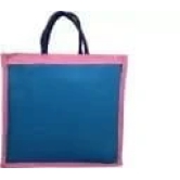 Blue colour jute bag