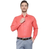 SREY - Cotton Blend Slim Fit Orange Mens Casual Shirt ( Pack of 1 ) - None