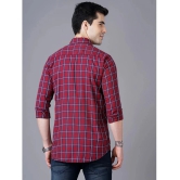 Paul Street - Red Cotton Slim Fit Mens Casual Shirt ( Pack of 1 ) - None