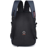 Da Tasche Navy Blue Polyester Backpack For Kids