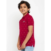 UNIBERRY - Red Cotton Blend Boys Polo T-Shirt ( Pack of 1 ) - None