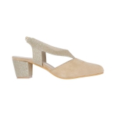 MARC LOIRE Cream Block Heels - None