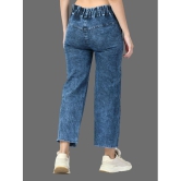 DKGF Fashion - Blue Denim Regular Fit Womens Jeans ( Pack of 1 ) - None