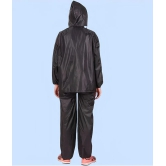 PPTHEFASHIONHUB Long Raincoat - Black - None