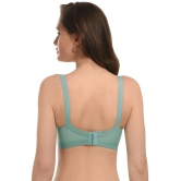 Elina Sea Green Cotton Non Padded Womens Minimizer Bra ( Pack of 1 ) - None