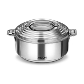 Milton Galaxia 2500 Double Walled Stainless Steel Casserole 2.45 Litres Silver - Silver