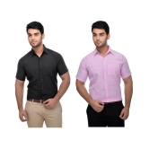 DESHBANDHU DBK - Multicolor Cotton Regular Fit Mens Casual Shirt (Pack of 2 ) - None