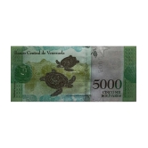 Hop n Shop - Venezuela 5000 Mil Bolivares Gem UNC 1 Paper currency & Bank notes