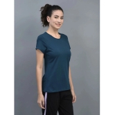 Dollar Navy Cotton Blend Regular Fit Womens T-Shirt ( Pack of 1 ) - None