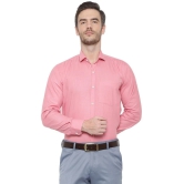 SREY - Cotton Blend Slim Fit Pink Mens Casual Shirt ( Pack of 1 ) - None