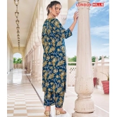 London Hills Women Printed Kurta with Pant || Salwar Suit Set for Women || Women Kurta Set || Plazo Kurti Set for Women || Kurta Set for Women || Printed Kurti Set || Women Plazo Set Cotton