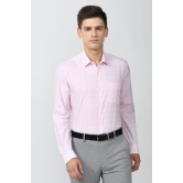 Men Pink Slim Fit Formal Full Sleeves Formal Shirt