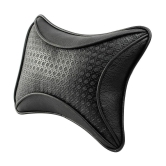 Auto Hub Neck Cushions Set of 2 Black