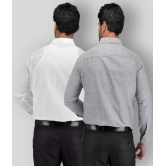 DESHBANDHU DBK - Multicolor Cotton Regular Fit Mens Formal Shirt (Pack of 2) - None