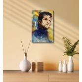 Sachin Tendulkar Wood Print-5x7 Inch