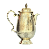 Pure Brass Water jug Oval Shaped with Lid for Storage & Serving Water and Gift Item.