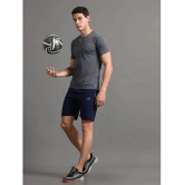 JILZ Navy Polyester Mens Shorts ( Pack of 1 ) - None