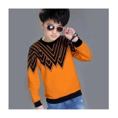 Supersquad - Orange Cotton Boys Sweatshirt ( Pack of 1 ) - None