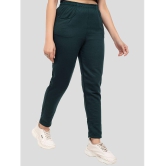 YHA Green Fleece Womens Running Trackpants ( Pack of 1 ) - None