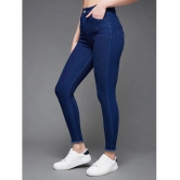 Miss Chase - Navy Blue Denim Skinny Fit Womens Jeans ( Pack of 1 ) - None