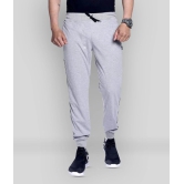 Zeffit - Light Grey Cotton Mens Trackpants ( Pack of 1 ) - L