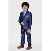 DKGF Fashion - Blue Polyester Boys Suit ( Pack of 1 ) - None