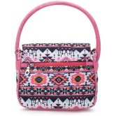 Anekaant - Pink Cotton Sling Bag - Pink