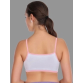 Madam - Pink Lycra Non Padded Womens Everyday Bra ( Pack of 1 ) - None