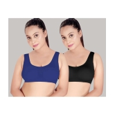 HAYA Pack of 2 Polyester Non Padded Womens Cami bra ( Multicolor ) HAYA Multicolor Polyester Non Padded Womens Cami bra ( Pack of 2 ) - None