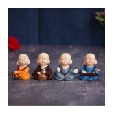 eCraftIndia Couple & Human Figurine 6 cm - Pack of 4