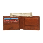 samtroh - PU TAN Mens Regular Wallet ( Pack of 1 ) - Tan